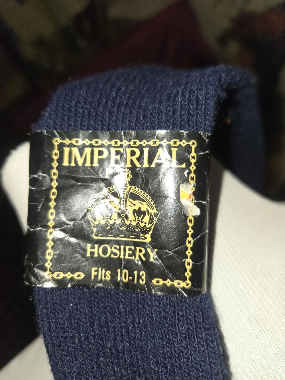 Imperial Navy Casual Men's Socks